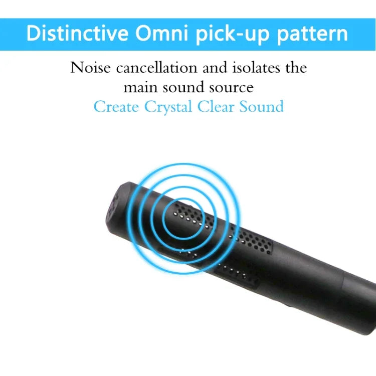 Mini microphone pour ordinateur Micro changeur de voix Microphone USB professionnel Microphone à condensateur gaming