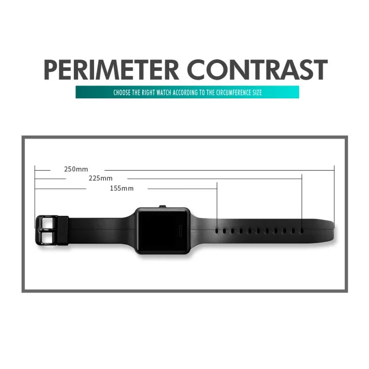 SKMEI 1541 Fashion Led Watch Square Couple Model Waterproof Electronic Watch Silicone Watch