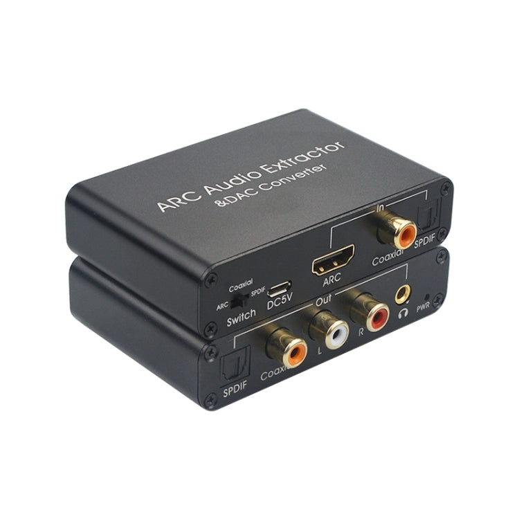 Convertisseur audio HDMI avec canal de retour audio et DAC