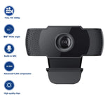 Caméra Webcam USB 1080P HD Mégapixels Capteur CMOS avec Micro pour Ordinateur PC et Ordinateurs Portables