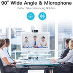 Caméra Webcam USB 1080P HD Mégapixels Capteur CMOS avec Micro pour Ordinateur PC et Ordinateurs Portables