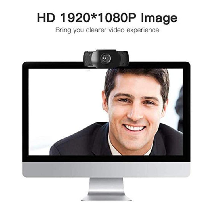 Caméra Webcam USB 1080P HD Mégapixels Capteur CMOS avec Micro pour Ordinateur PC et Ordinateurs Portables