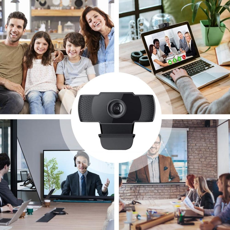 Caméra Webcam USB 1080P HD Mégapixels Capteur CMOS avec Micro pour Ordinateur PC et Ordinateurs Portables