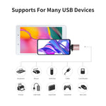 Adaptateur convertisseur de données OTG ENKAY ENK-AT101 en alliage d'aluminium USB-C / Type-C vers USB 3.0, ENK-AT101