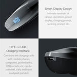 Rasoir Électrique Original Xiaomi Youpin Yingqu Blackstone3 pour Hommes Soins du Visage Portable à Trois Têtes de Coupe