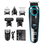 SHINON SH-1831 Rasoir Électrique Multifonction Tondeuse à Cheveux et Poils de Nez