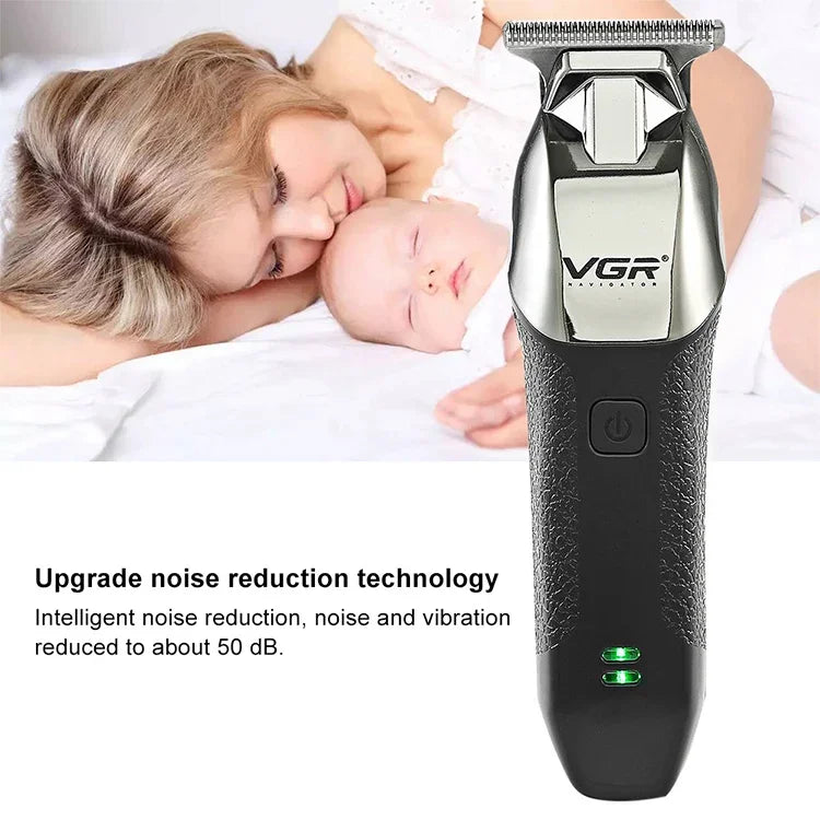 VGR V-171 Tondeuse Électrique Blanche Portable USB 5W, V-171