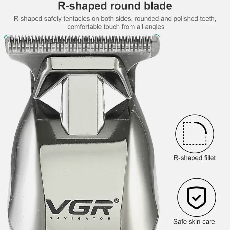 VGR V-171 Tondeuse Électrique Blanche Portable USB 5W, V-171