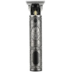 VGR V-228 Tondeuse à Cheveux Rétro Gravée USB 5W avec Affichage Numérique LED, V-228 (Bronze), V-228 (Argent)