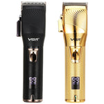 VGR V-280 Tondeuse à cheveux électrique métallique USB 10W avec écran numérique LED, V-280 (Or)
