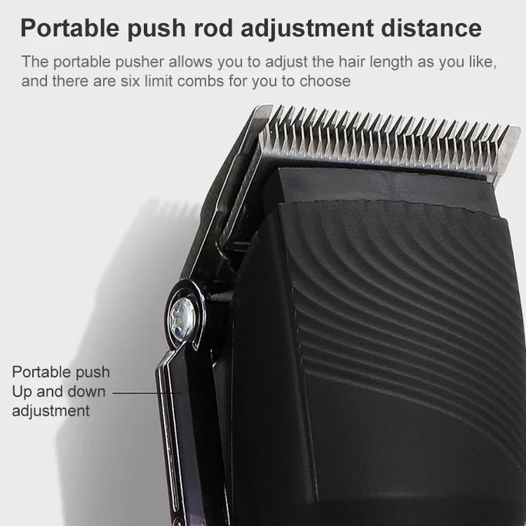VGR V-280 Tondeuse à cheveux électrique métallique USB 10W avec écran numérique LED, V-280 (Or)