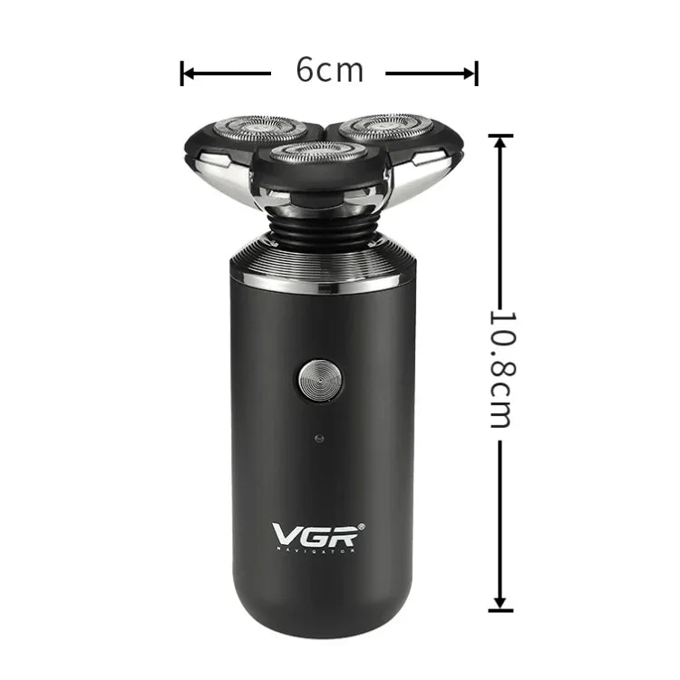 Rasoir électrique tridimensionnel flottant omnidirectionnel USB 5W VGR V-317, V-317