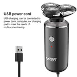 Rasoir électrique tridimensionnel flottant omnidirectionnel USB 5W VGR V-317, V-317
