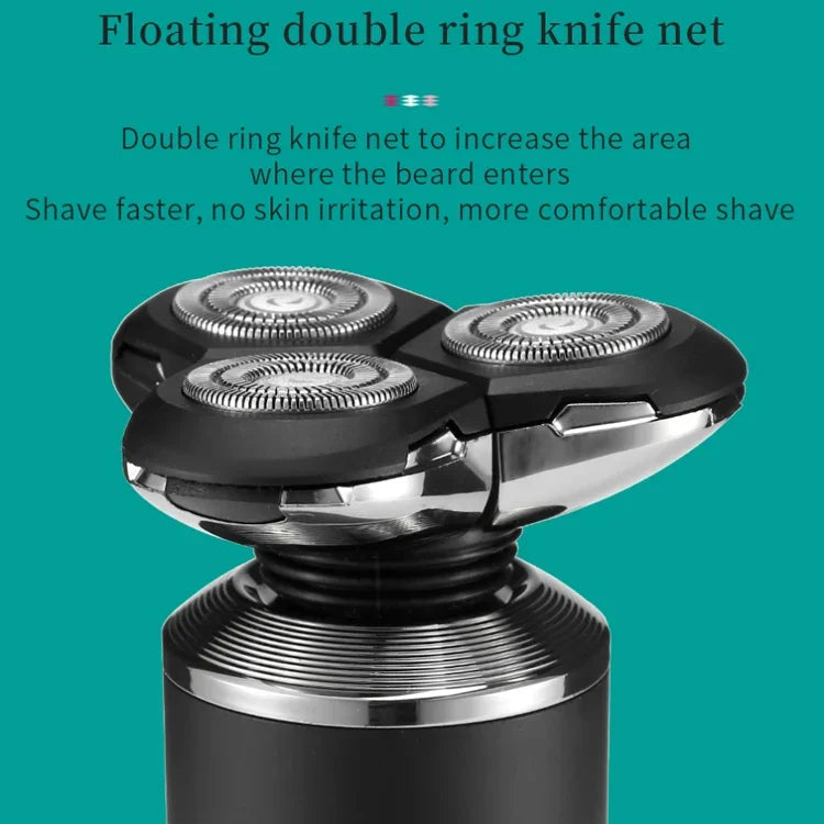 Rasoir électrique tridimensionnel flottant omnidirectionnel USB 5W VGR V-317, V-317