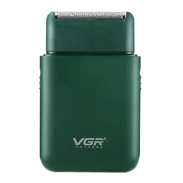 Rasoir électrique portable à mouvement alternatif USB 5W VGR V-390, V-390 (Noir), V-390 (Vert)