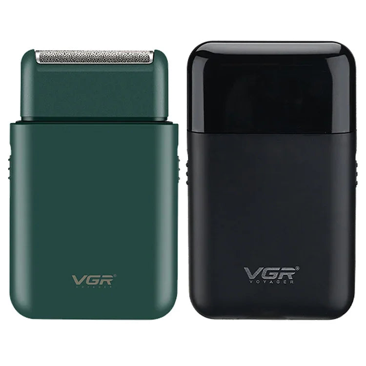 Rasoir électrique portable à mouvement alternatif USB 5W VGR V-390, V-390 (Noir), V-390 (Vert)
