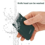 Rasoir électrique portable à mouvement alternatif USB 5W VGR V-390, V-390 (Noir), V-390 (Vert)
