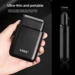 Rasoir électrique portable à mouvement alternatif USB 5W VGR V-390, V-390 (Noir), V-390 (Vert)