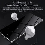 Lecteur MP3 MP4 Bluetooth métal à écran tactile 1,8 pouce, son HiFi, 8GB, X2, 16GB, noir, argent, or rose