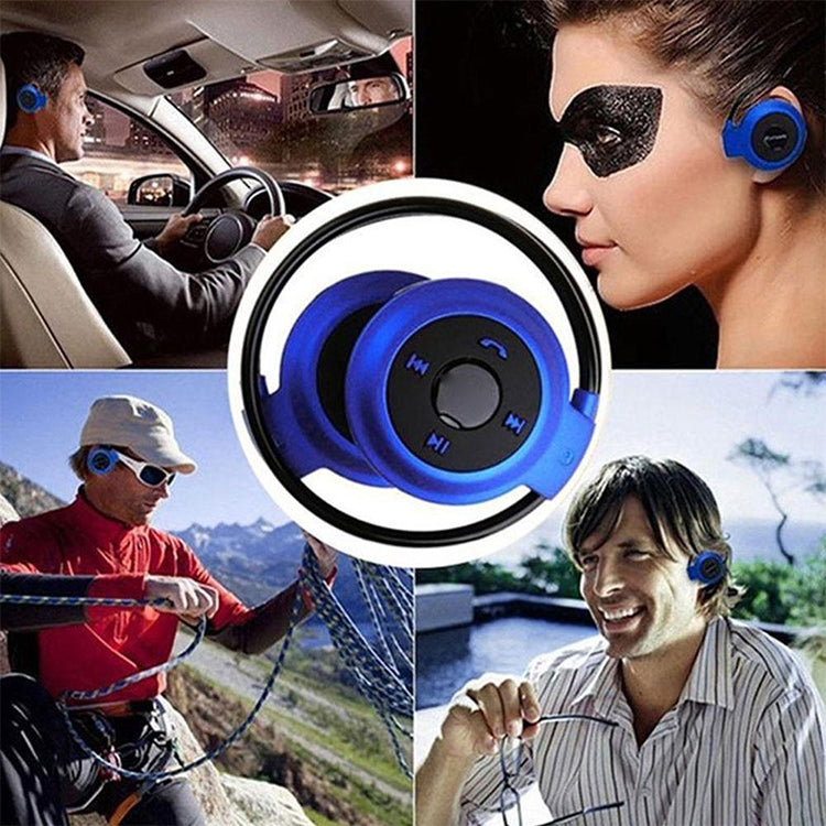 Casque Bluetooth NVAHVA MP3, Casque de sport sans fil MP3 avec radio FM, Écouteurs stéréo Carte TF MP3 Max 32 Go, mini-503 Noir, mini-503 Rouge, mini-503 Bleu, mini-503 Or