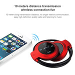 Casque Bluetooth NVAHVA MP3, Casque de sport sans fil MP3 avec radio FM, Écouteurs stéréo Carte TF MP3 Max 32 Go, mini-503 Noir, mini-503 Rouge, mini-503 Bleu, mini-503 Or