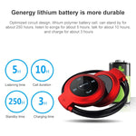 Casque Bluetooth NVAHVA MP3, Casque de sport sans fil MP3 avec radio FM, Écouteurs stéréo Carte TF MP3 Max 32 Go, mini-503 Noir, mini-503 Rouge, mini-503 Bleu, mini-503 Or