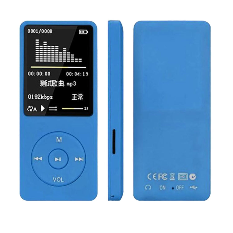 Mini Walkman portable à écran LCD, radio FM, jeux vidéo, lecteur MP3 MP4, 4GB, 8GB