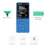Mini Walkman portable à écran LCD, radio FM, jeux vidéo, lecteur MP3 MP4, 4GB, 8GB