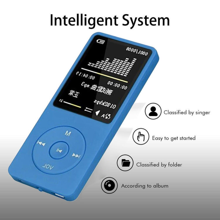 Mini Walkman portable à écran LCD, radio FM, jeux vidéo, lecteur MP3 MP4, 4GB, 8GB