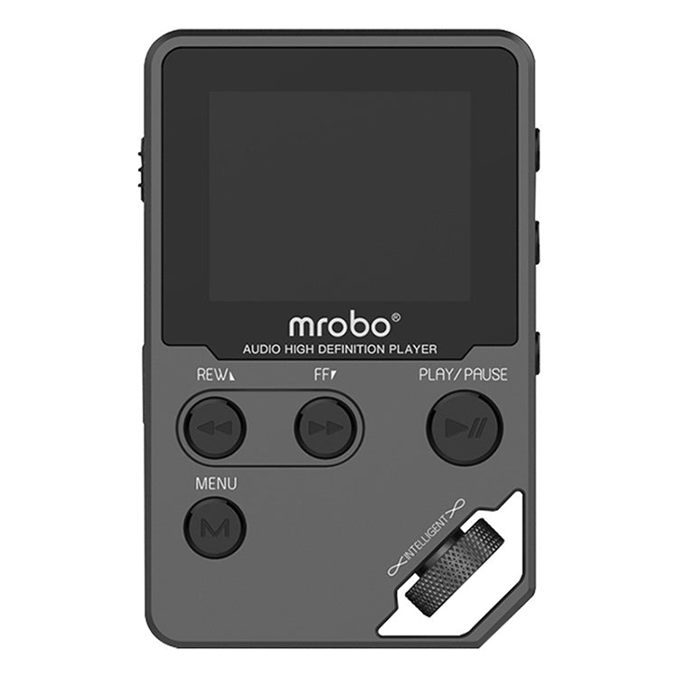 Lecteur MP3 HIFI métal 1,8 pouce, qualité sonore élevée, lecteur de musique sans perte d'entrée de gamme, support carte TF / FM / e-book