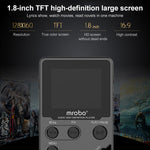 Lecteur MP3 HIFI métal 1,8 pouce, qualité sonore élevée, lecteur de musique sans perte d'entrée de gamme, support carte TF / FM / e-book