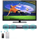 Barre de son TV 20W Enceinte Bluetooth Radio FM Système home cinéma Caisson de basses sans fil portable Boombox MP3 pour Xiaomi