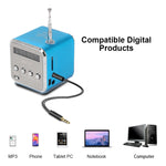 Enceintes portables avec radio FM mini multifonction, enceintes USB pour ordinateur portable, support TV téléphone, lecteur MP3 carte SD/TF