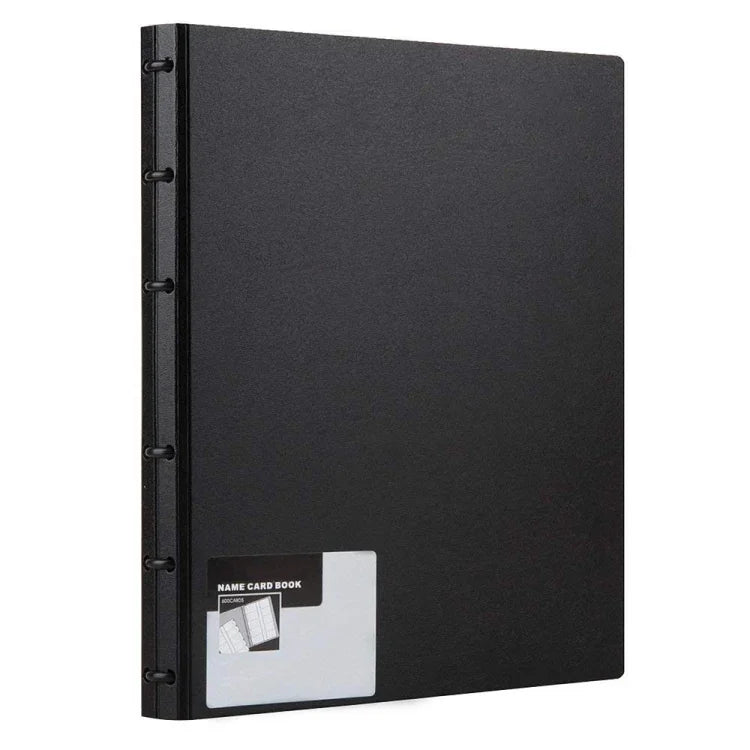 Livre de cartes de visite Deli, classeur pour cartes de visite d'une capacité de 600 cartes, capacité de 600 cartes de visite