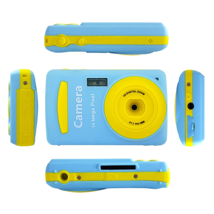 Appareil photo numérique miniature 2,4 pouces 16 MP 720p pour enfants, bébé, joli dessin animé, appareil photo jouet multifonction, cadeau d'anniversaire pour enfants