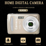 Appareil photo numérique miniature 2,4 pouces 16 MP 720p pour enfants, bébé, joli dessin animé, appareil photo jouet multifonction, cadeau d'anniversaire pour enfants