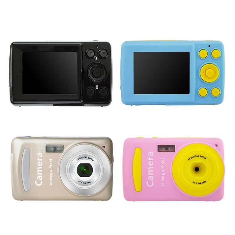 Appareil photo numérique miniature 2,4 pouces 16 MP 720p pour enfants, bébé, joli dessin animé, appareil photo jouet multifonction, cadeau d'anniversaire pour enfants