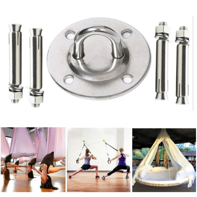 Support de fixation mur/plafond, crochet de suspension, crochet pour hamac de yoga, chaise suspendue, support de suspension
