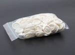 50 PCS Doigts En Caoutchouc Antistatique Jetables Latex D'extension De Sourcils Gants Pratiques Hors Outil D'extension De Cils Accessoires, Latex