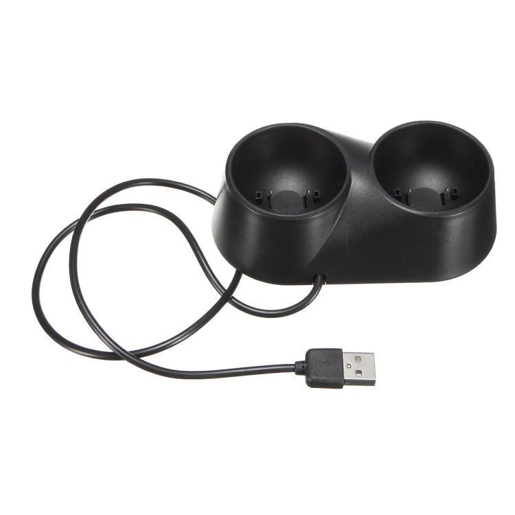 Chargeur de contrôleur VR Station de charge double USB pour PS4 PSVR Move
