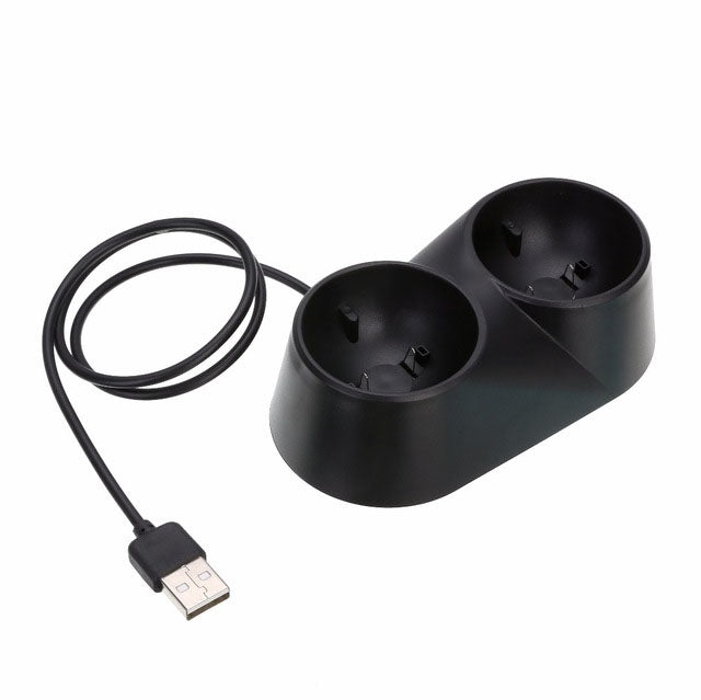 Chargeur de contrôleur VR Station de charge double USB pour PS4 PSVR Move