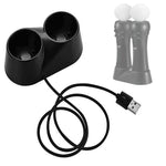 Chargeur de contrôleur VR Station de charge double USB pour PS4 PSVR Move
