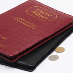 Livre de collection 150 pièces en cuir synthétique avec couverture russe