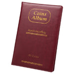 Livre de collection 150 pièces en cuir synthétique avec couverture russe