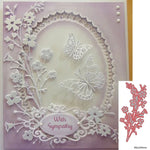 Petit moule à couteaux de décoration de fleurs, bricolage, album de coupe, fabrication de cartes de vœux, moule en forme de petite fleur
