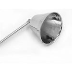Masque de bougie en argent chromé brillant, éteignoir de bougie, bougie parfumée, accessoires pour bougies, masque de bougie