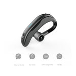 Écouteur Bluetooth mains-libres à crochet d'oreille sans fil avec microphone, noir-gris, noir-rouge, noir-vert
