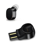 Casque Bluetooth LESIRI X12 Mini écouteur sans fil portable USB magnétique Casque de sport pour iPhone