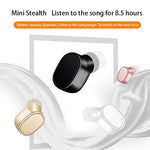 Casque Bluetooth LESIRI X12 Mini écouteur sans fil portable USB magnétique Casque de sport pour iPhone