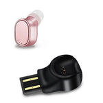 Casque Bluetooth LESIRI X12 Mini écouteur sans fil portable USB magnétique Casque de sport pour iPhone